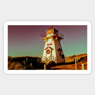 Covehead Lighthouse PEI 2 Sticker